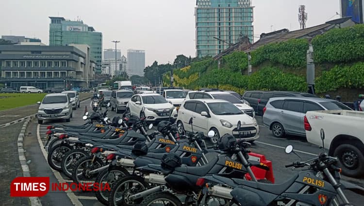Imbas Demo 11 April, Tugu Tani Jakpus Macet