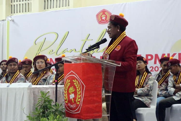 Kepengurusan PP PMKRI Periode 2024-2026 Dilantik, Susana Florinka: PMKRI Komitmen Menjaga Kebhinekaan