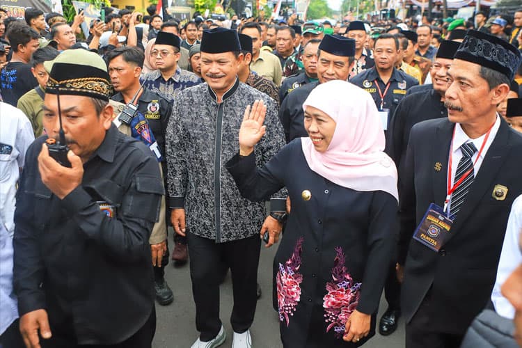 Gubernur Khofifah Optimistis Perguruan Silat Perkuat Pilar Persatuan Kesatuan Bangsa