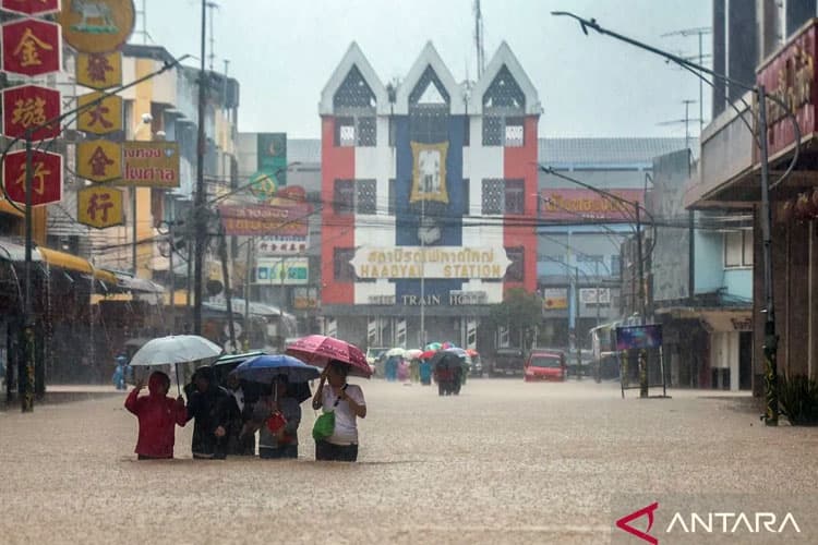 Krisis Thailand: Kota Hat Yai Dikosongkan, 250.000 Keluarga Menjadi Korban Banjir Historis