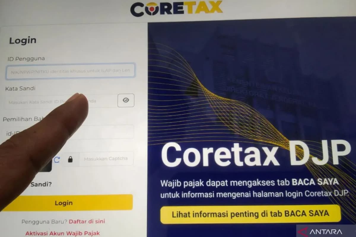 15 Juta Wajib Pajak Aktif Coretax, 5,7 Juta SPT Sudah Masuk