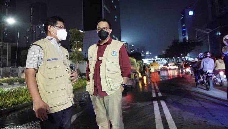 Banjir Jakarta Surut, Anies Baswedan: Terima Kasih Semuanya