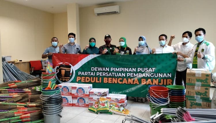 PPP Kembali Salurkan Bantuan untuk Korban Banjir Jabodetabek