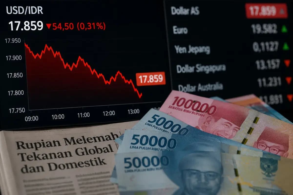 Rupiah Tembus Rp17.926, Alarm Baru bagi Ekonomi Nasional